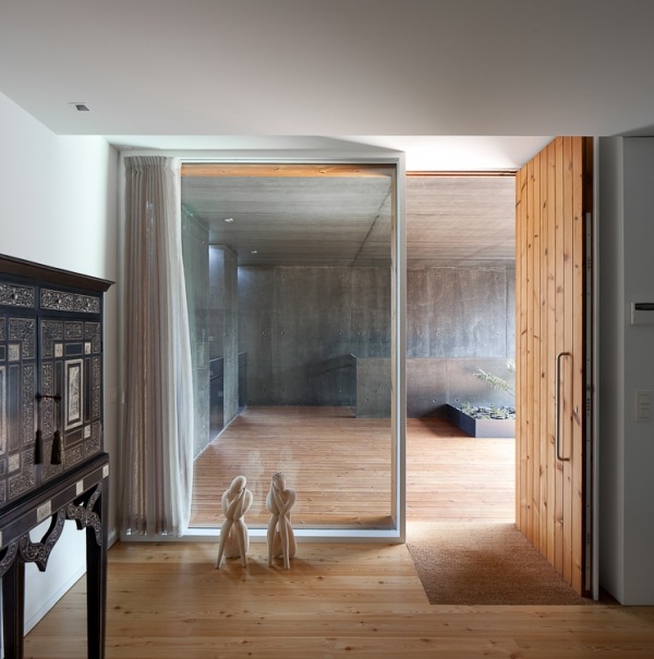 interiérový dizajn vstupná hala pitagoras arquitectos moderný interiér domu vstupná hala pitagoras arquitectos