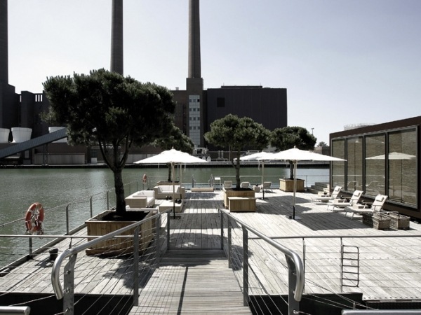 moderná terasa s dizajnom kúpeľov moderná terasa s dizajnom kúpeľov