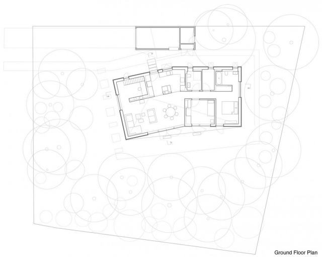 waldhaus potsdam tvrdí architekti pôdorys waldhaus-potsdam-claim-architects-floor-plan-plan