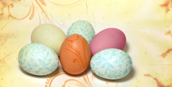 Dekoračné nápady nápady na farbenie veľkonočných vajíčok