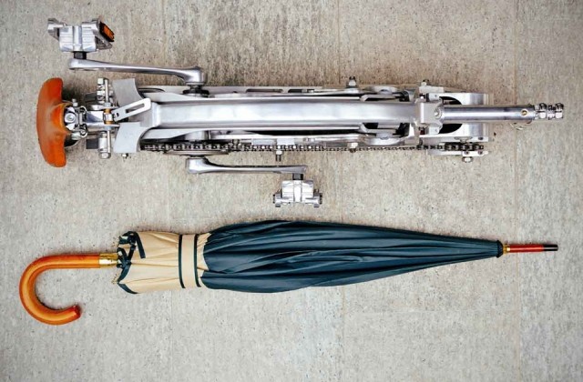 Bicykel sa skladá jedným pohybom porovnanie-skladací-deziger-bicykel-dáždnik-dážď