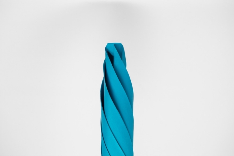 dáždnik-dizajn-origami-technológia-uzavretý