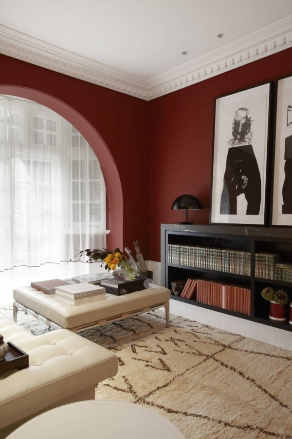 zrekonštruovaný mestský dom v starej a modernej obývačke v Sydney