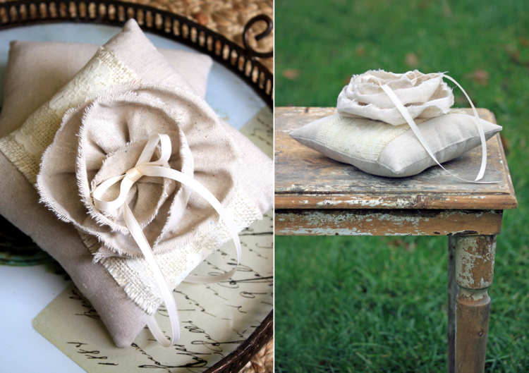 prsten-vankúš-svadba-rustikálne doplnky-ošumělý-bočný-stolík-zrkadlo-rám