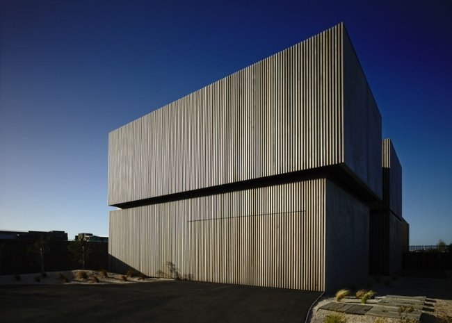Torquay Solid House Wolveridge Architects drevená fasáda Fasáda Torquay Solid House Wolveridge Architects