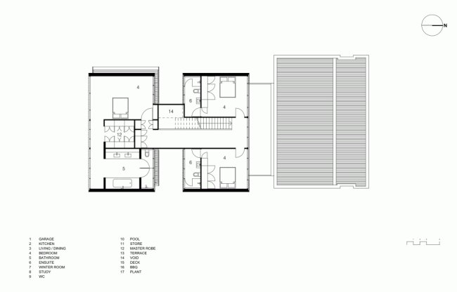 torquay plážový dom wolveridge architekti prvé poschodie torquay house wolveridge architekti prvé poschodie