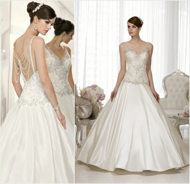 Perly pre romantické svadobné šaty - cíťte sa ako princezná šaty simon dámske šaty manželské trblietky