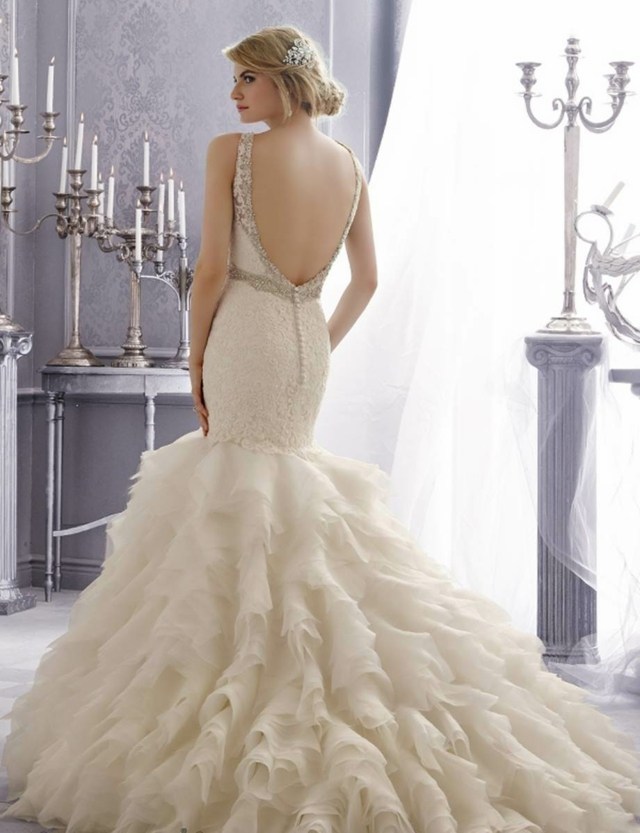 Romantické svadobné šaty - mix výšiviek, perál a kryštálov kryštály korálky ozdoba šperky priliehavé široké