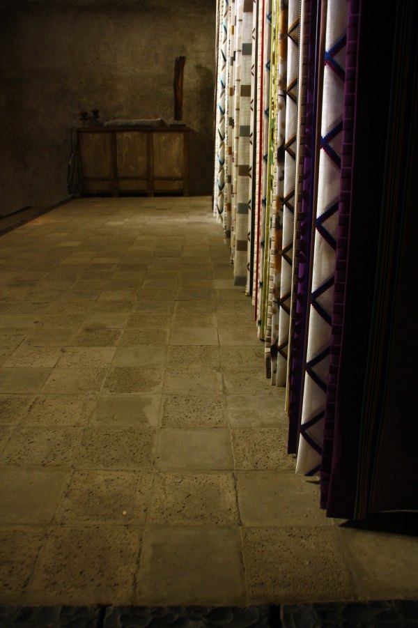 Výstava interiérového dizajnu textílií a tkanín