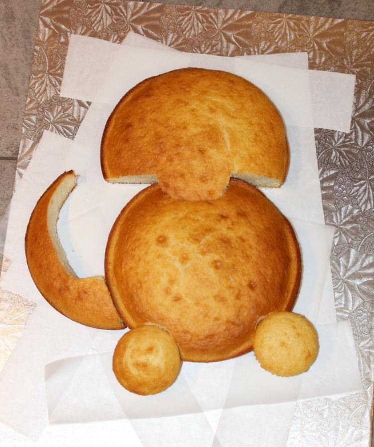 dinosaurie koláče návod na tortové základy vykrajujte košíčky a skladajte ich