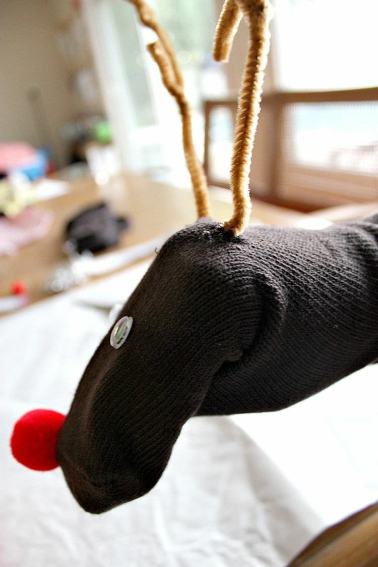 sob drotár bábkové divadlo ponožka nápad bobble nose rudolf