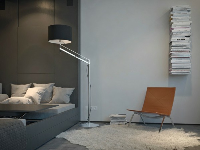 Drevená stolička na spanie-bývanie