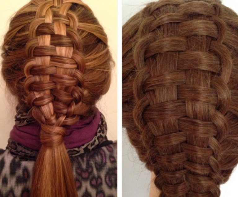 Vrkoč môžete skombinovať aj s nízkym chvostom updo s vrkočom vlasy zips vlasový styling