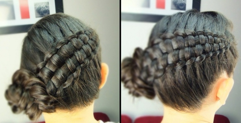 Účes updo s copom - návod na perfektný vzhľad updo s vrkočom návod na úpravu vlasov drdol bokom