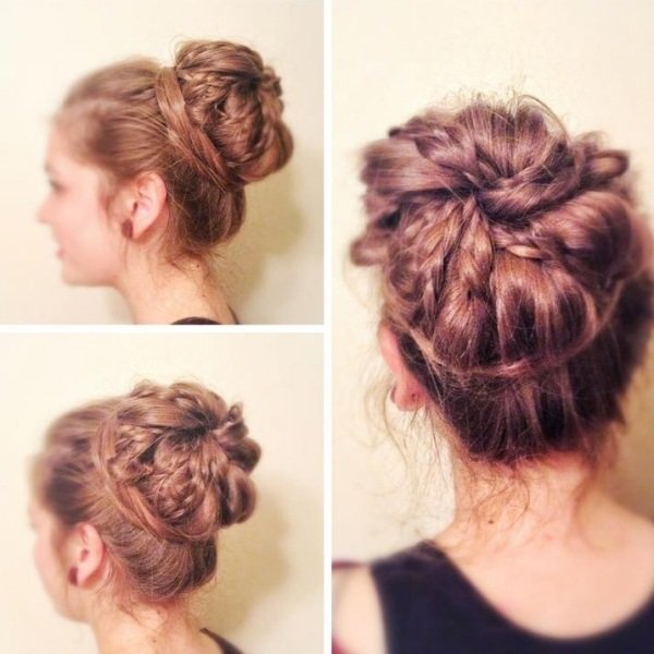 updo pre dlhé vrkoče vrkoč ako drdol na temene hlavy updo-pre-dlhé vlasy-vrkoče-vrkoč-drdol-na-hlavu