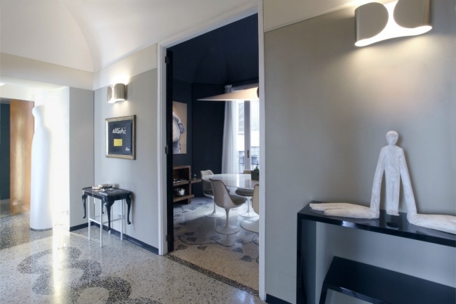 Milánsky apartmán kombinuje tradície moderného štýlu zariaďovania Mix tradičných štýlov moderného zariadenia bytov