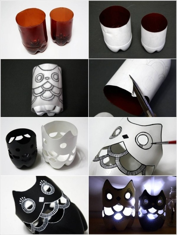 DIY-nápady-plastová fľaša-urob si sám