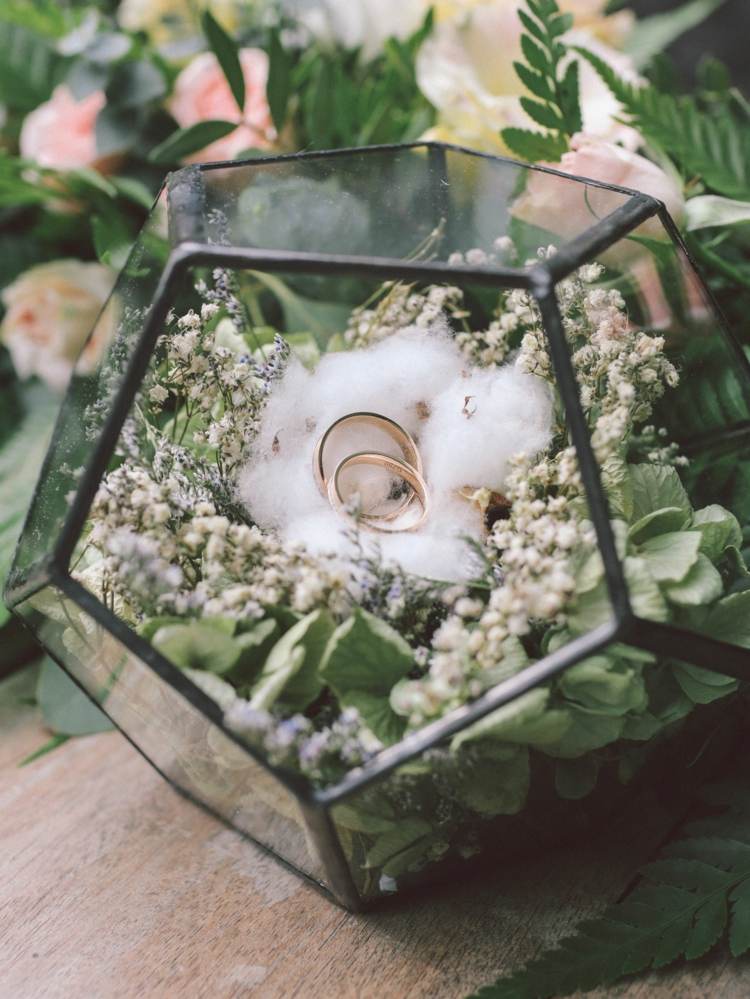 Svadobné vyzdobiť geometrické nápady romantické deco