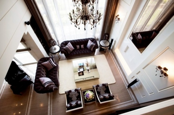 moderný byt s eleganciou a klasickým dizajnom vyššie