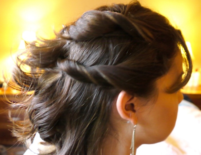 Summery-účes-urob si sám-boho-twist