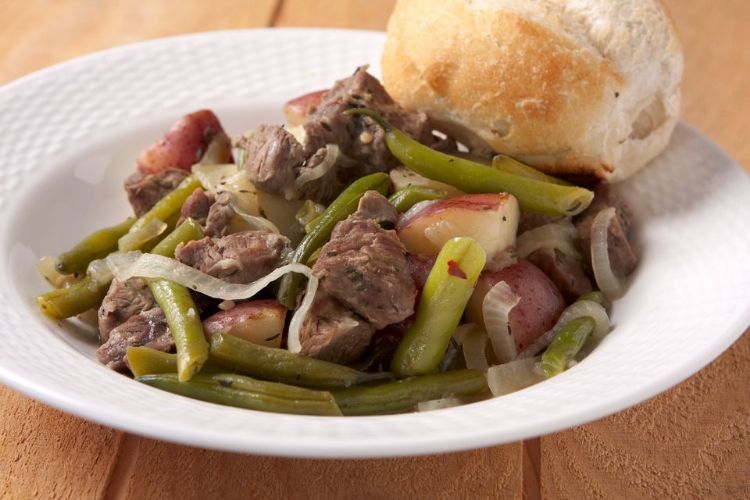 príprava gréckych receptov sami jednoducho vynikajúca tradičná kuchyňa jahňací guláš jahňacie zelené fazuľky