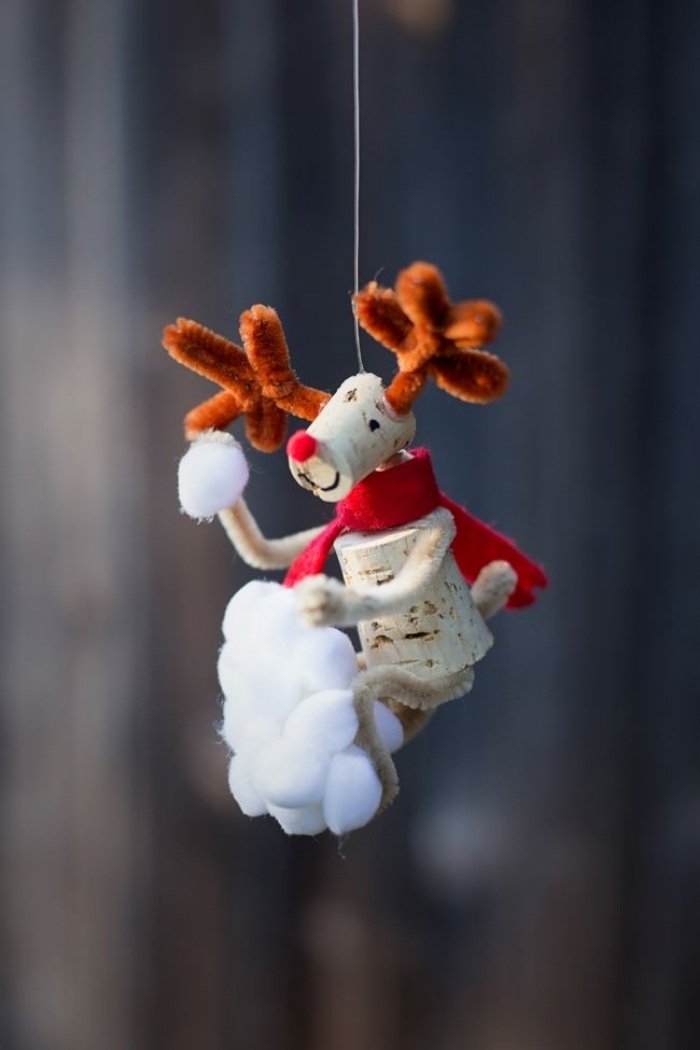 Víno korkové ozdobné figúrky drotárskych sobov s červeným nosom Víno-korková-dekorácia-figúrky-drotár-jeleň-sob-s-parožím-červený-nos