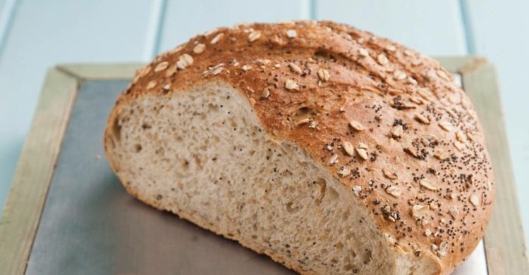 Pečte chlieb v pomalom hrnci s ovsenými vločkami a chia