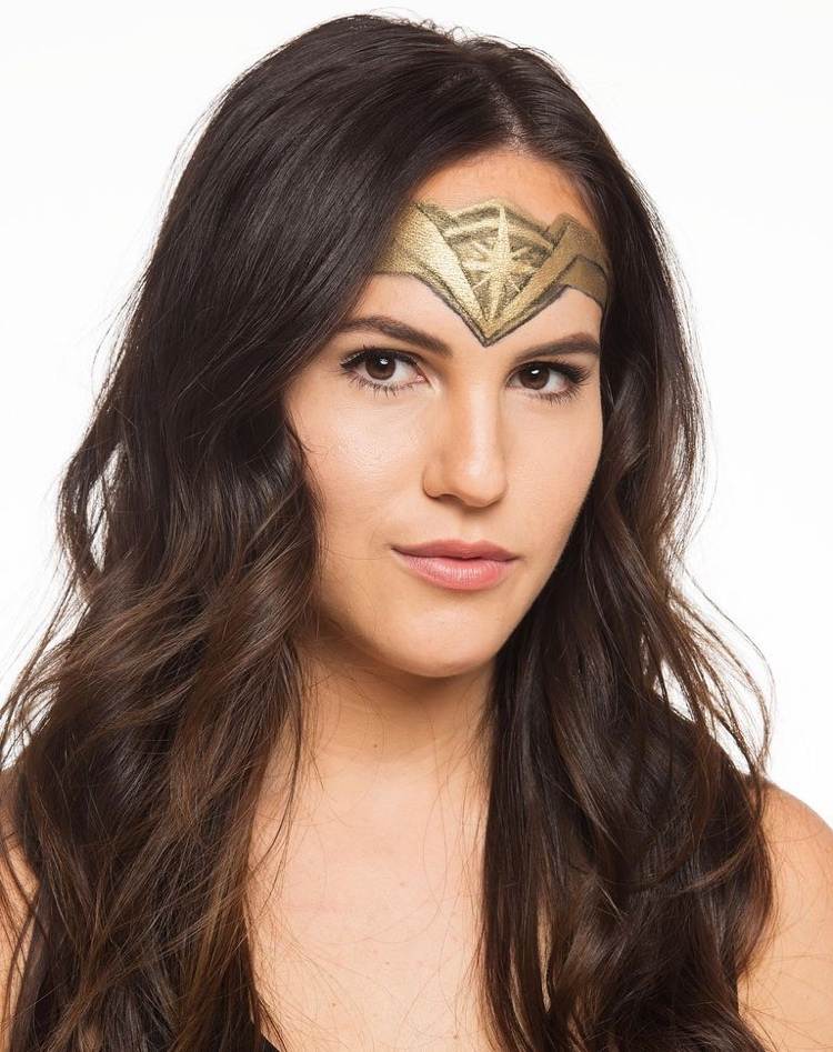 halloween zázrak žena make -up ľahké