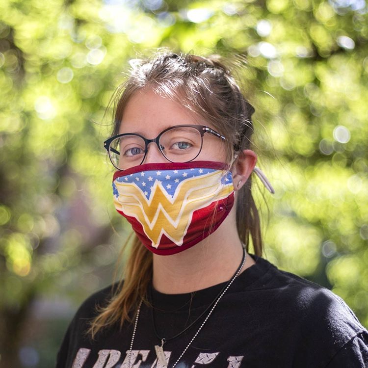 Halloween maska ​​pre ženy