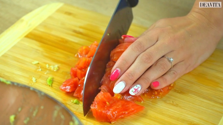 Recept na nápady na prísady jemne nasekané guacamole