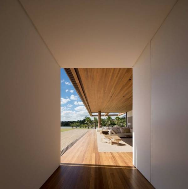 Chodba dizajnový dom Brazília exotická destinácia