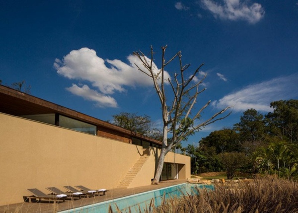 Ležadlo záhradný nábytok krásna Brazília