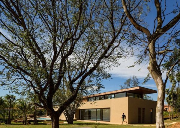 jednopodlažný dom veľká fasáda