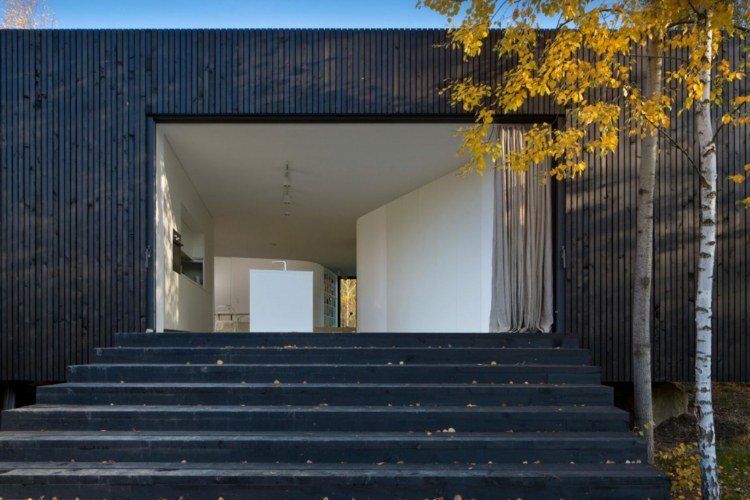 Obývacia izba a ďalšie miestnosti sú moderne zariadené Obývacia izba-obývacia izba-vchodové okno-predné posuvné dvere-záclona-súkromná obrazovka