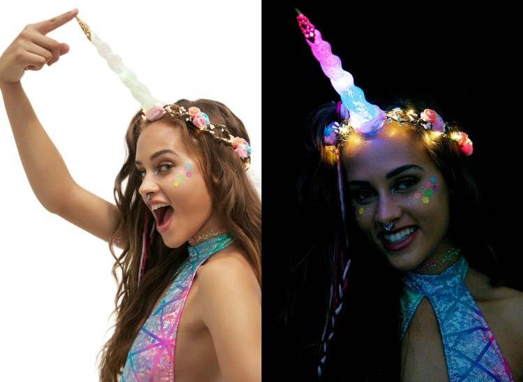 jednorožec-kostým-dámy-čelenka-led-svetelný