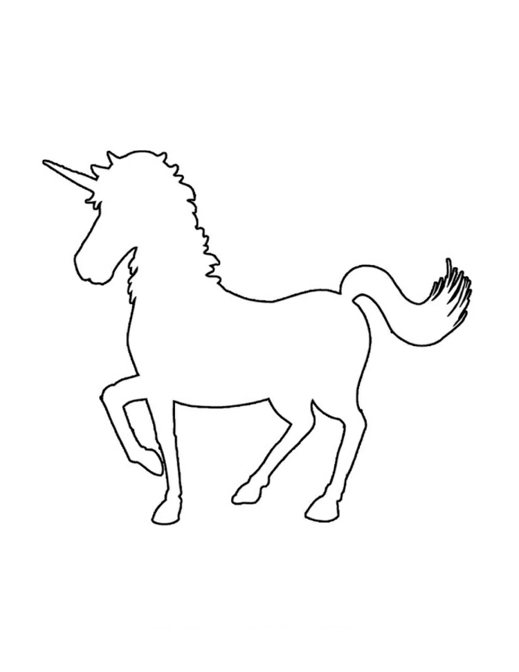 šablóna tekvice jednorožca na vystrihnutie nápadov na dekoráciu na Halloween