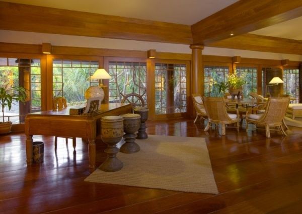 Knižnica Amanpulo-hotelové zariadenie-moderné Knižnica Amanpulo-hotelové zariadenie-moderný dizajn