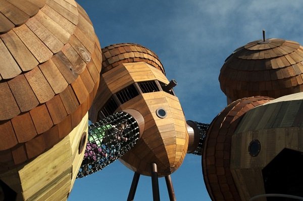 Plávajúce domy Zariadenia na ihrisko Acorn Preliezačka detské ihrisko vybavenie plávajúce domy preliezačka