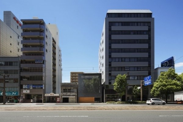 Japonsko Hirošima obytná štvrť mestská architektúra