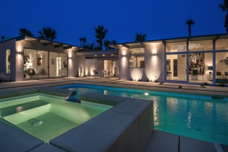 luxusný domov-nočné osvetlenie-bazén-h3k-design