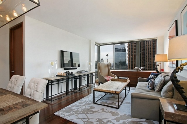 obývacia myšlienka-interiérový dizajn-moderný-vzor-zariadenie-neutrálnych farieb