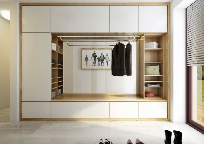 Moderné nápady na dizajn šatníka
