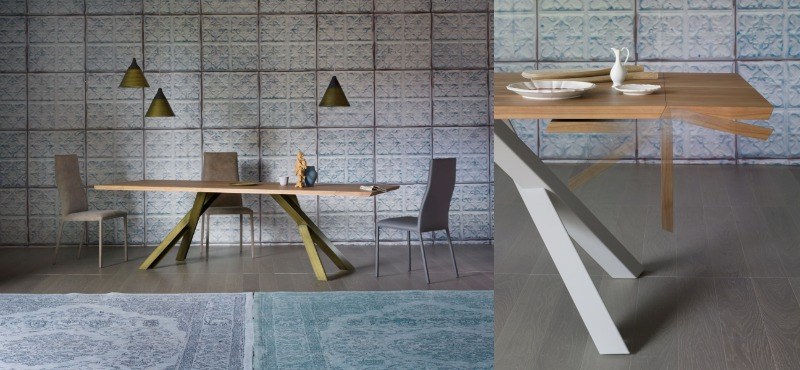 Puristický jedálenský stôl Gustav Plus, od Miniforms zariadenie-nápady-2015-aktuálne-bývanie-trendy-drevený-stôl-funkčný-gustave-plus-miniforma