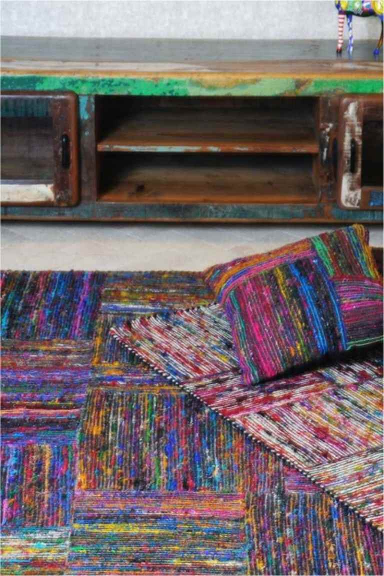 Koberec z The Rug Republic - Upcycling Design zariadenie-nápady-2015-aktuálne-trendy-bývania-recyklovaný-koberec-hodvábna ulička