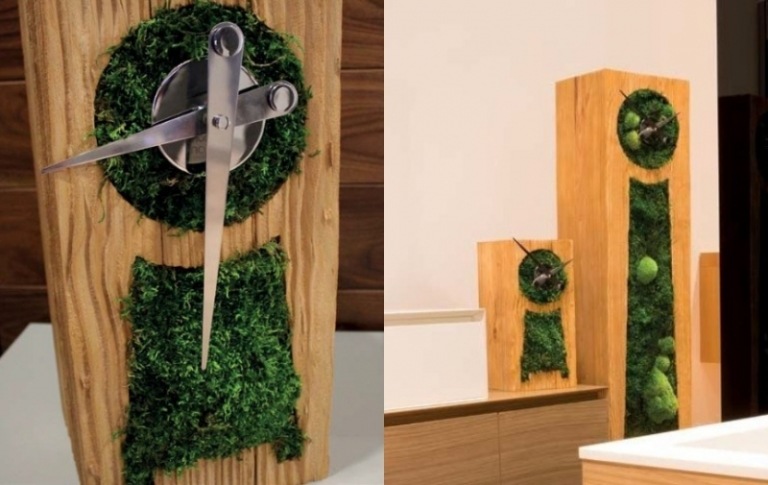 Vegetal Clock - hodiny z masívneho dreva a machu zariadenie-nápady-2015-aktuálne-trendy-bývania-rastliny-hodiny-svätý-totem & amp; totim.jpg