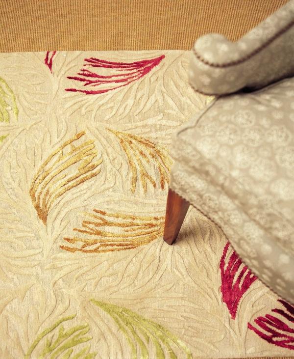 Motívy dekoratívnych kobercov FLoral reliéfny dizajn farebne ladí s trendmi obývačky Motívy dekoratívnych kobercov kvetinové kvetinové motívy dizajnujú farby trendov obývačky