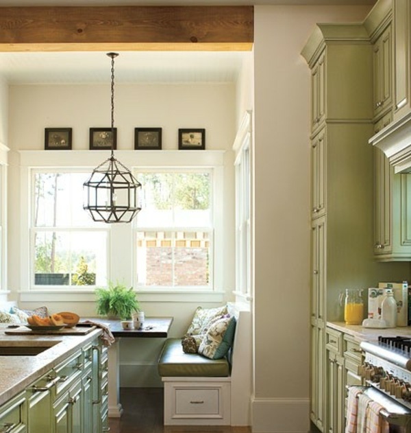zelená kuchyňa-posedenie v klasickom štýle zelená kuchyňa-sedenie v klasickom štýle