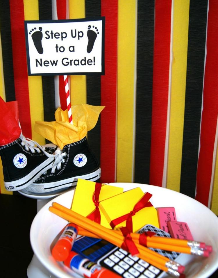 nápady na párty párty dekorácie darčeky pre zápis do školy