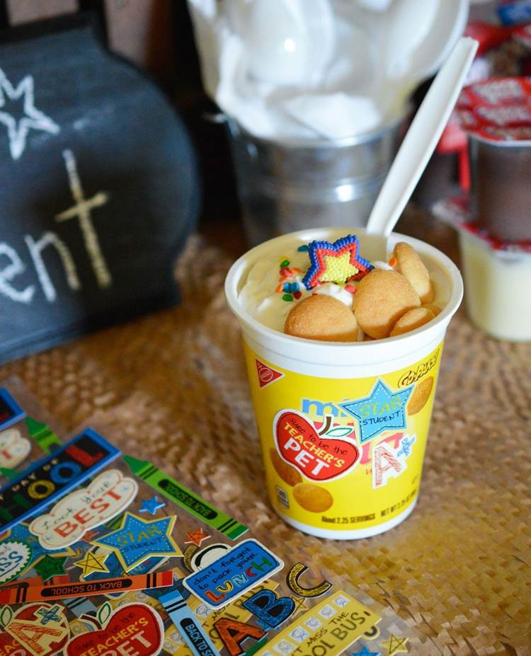 školská párty, príprava občerstvenia, nápady späť do školy, samolepky