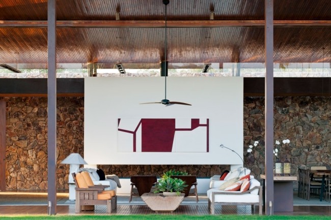 BV dom plochá strecha krytá terasa sao paolo drevo BV dom terasa s plochou strechou sao paolo drevená krytina